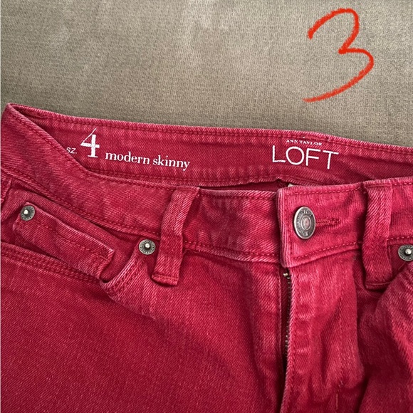 LOFT 4/27 jeans - Picture 5 of 11